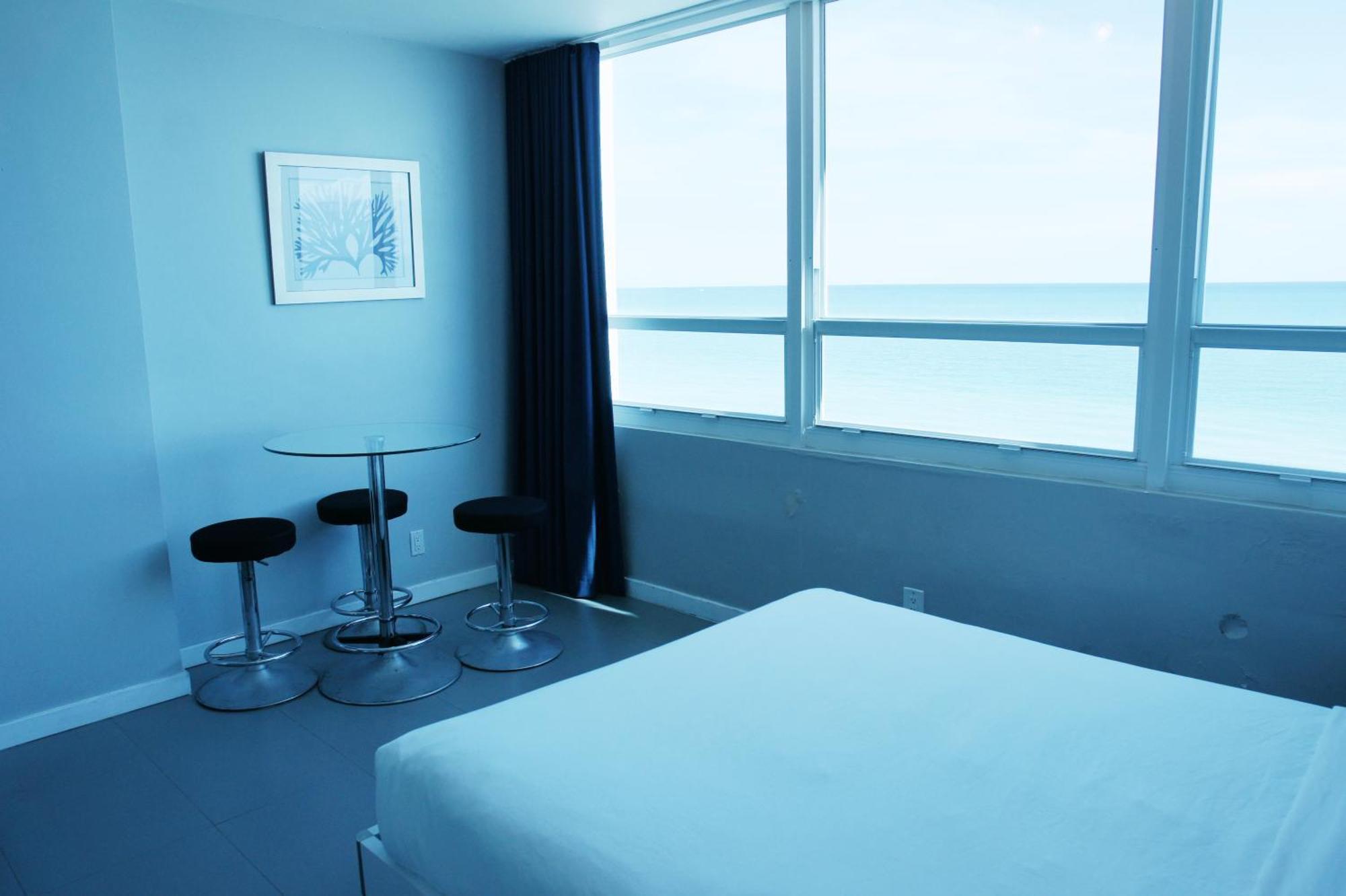 Castle 835 Oceanview Studio On Beach With Pool, Gym, Bars, And Free Parking ميامي بيتش المظهر الخارجي الصورة