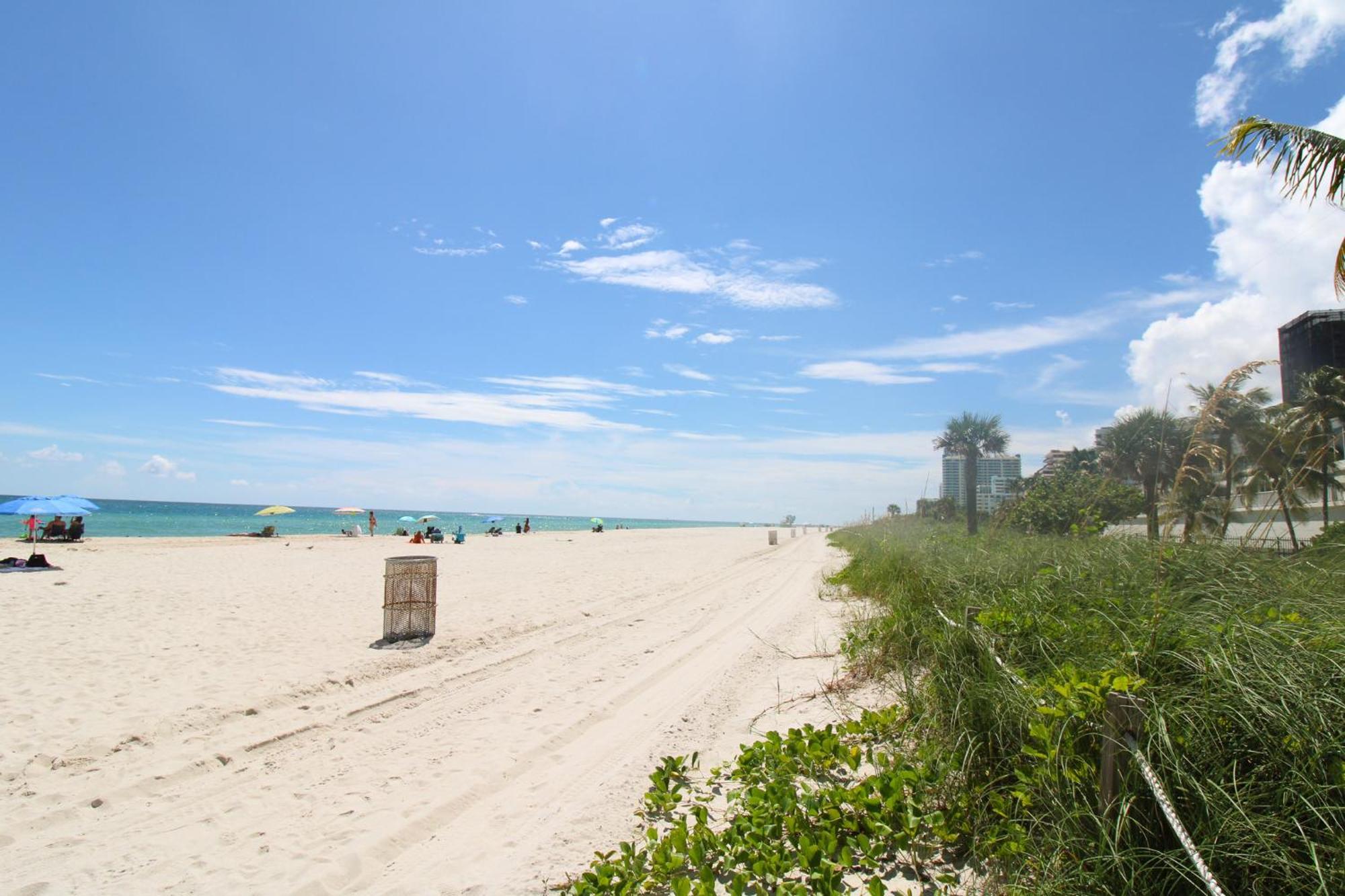 Castle 835 Oceanview Studio On Beach With Pool, Gym, Bars, And Free Parking ميامي بيتش المظهر الخارجي الصورة